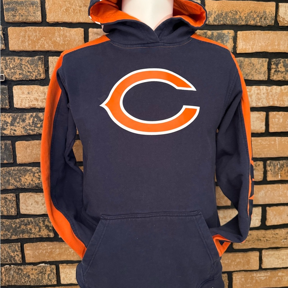 NFL Navy and Orange Kids Hoodie